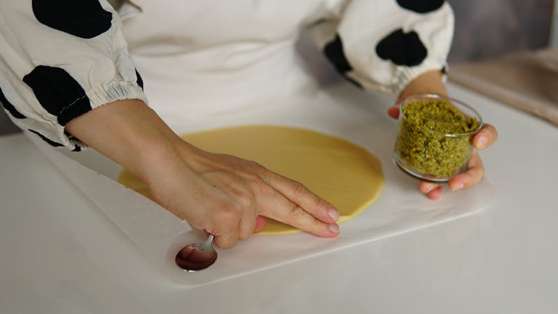 Cannoli with creamy ricotta filling