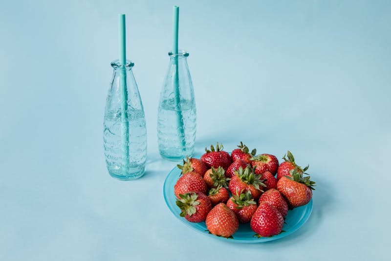 Sparkling water bottle